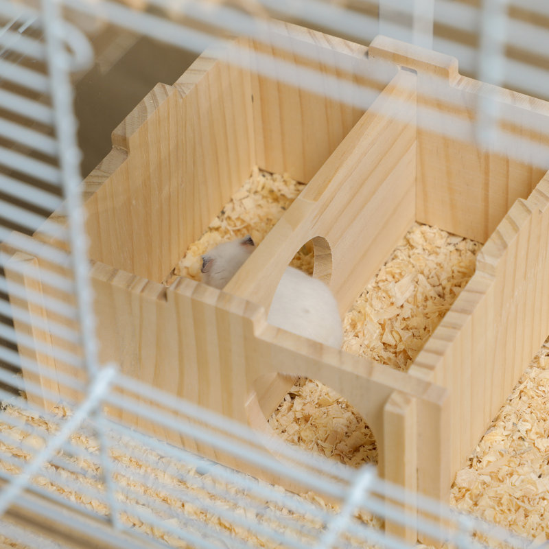 View of Pawhut Weather Resistant Hamster Cage | Wayfair.co.uk
